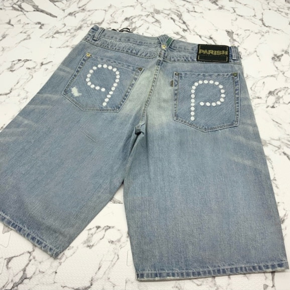 Men's Parish Sandblast | White Denim Short NWT